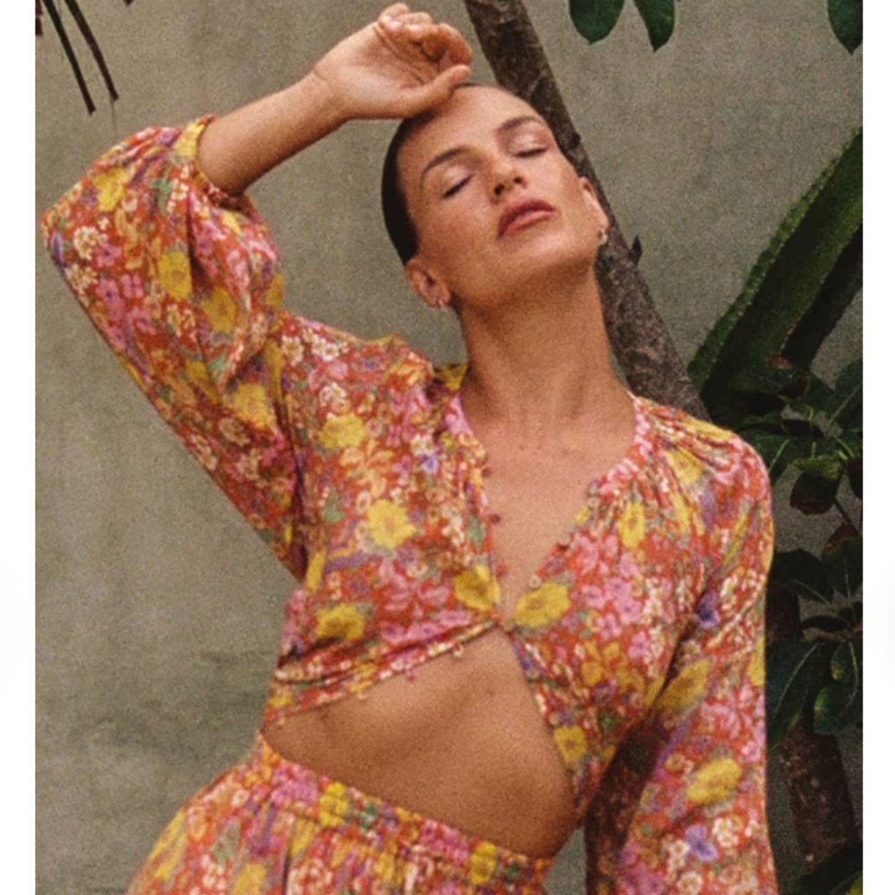 Spell Last Drinks Blouse - Picture 3 of 6